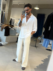 CAMICIA SCOLLO V VISCOSA