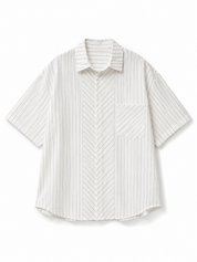 CAMICIA OVERSIZE RIVIERA BACCHETTINA