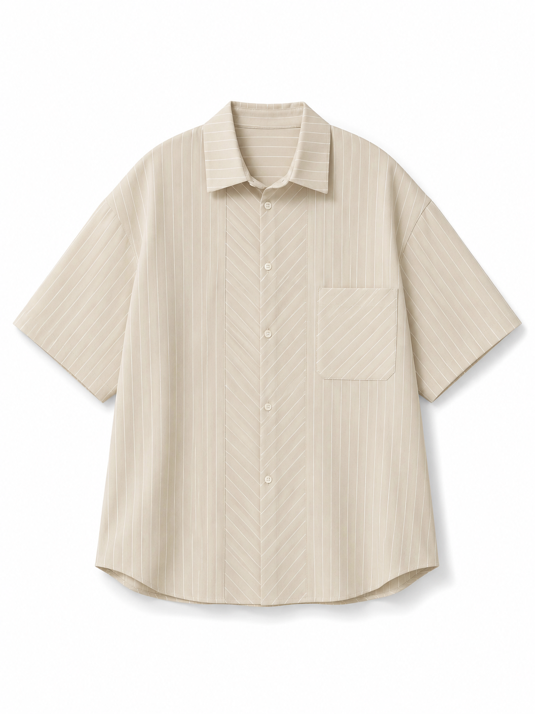 CAMICIA OVERSIZE RIVIERA BACCHETTINA