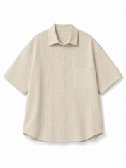 CAMICIA OVERSIZE RIVIERA BACCHETTINA
