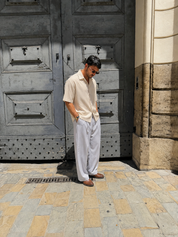 CAMICIA OVERSIZE RIVIERA BACCHETTINA