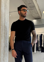 T-SHIRT VISCOSA GIROCOLLO