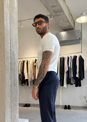 T-SHIRT VISCOSA GIROCOLLO