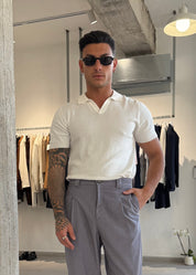 POLO VISCOSA COLLO V