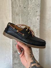 SCARPE DA BARCA PELLE