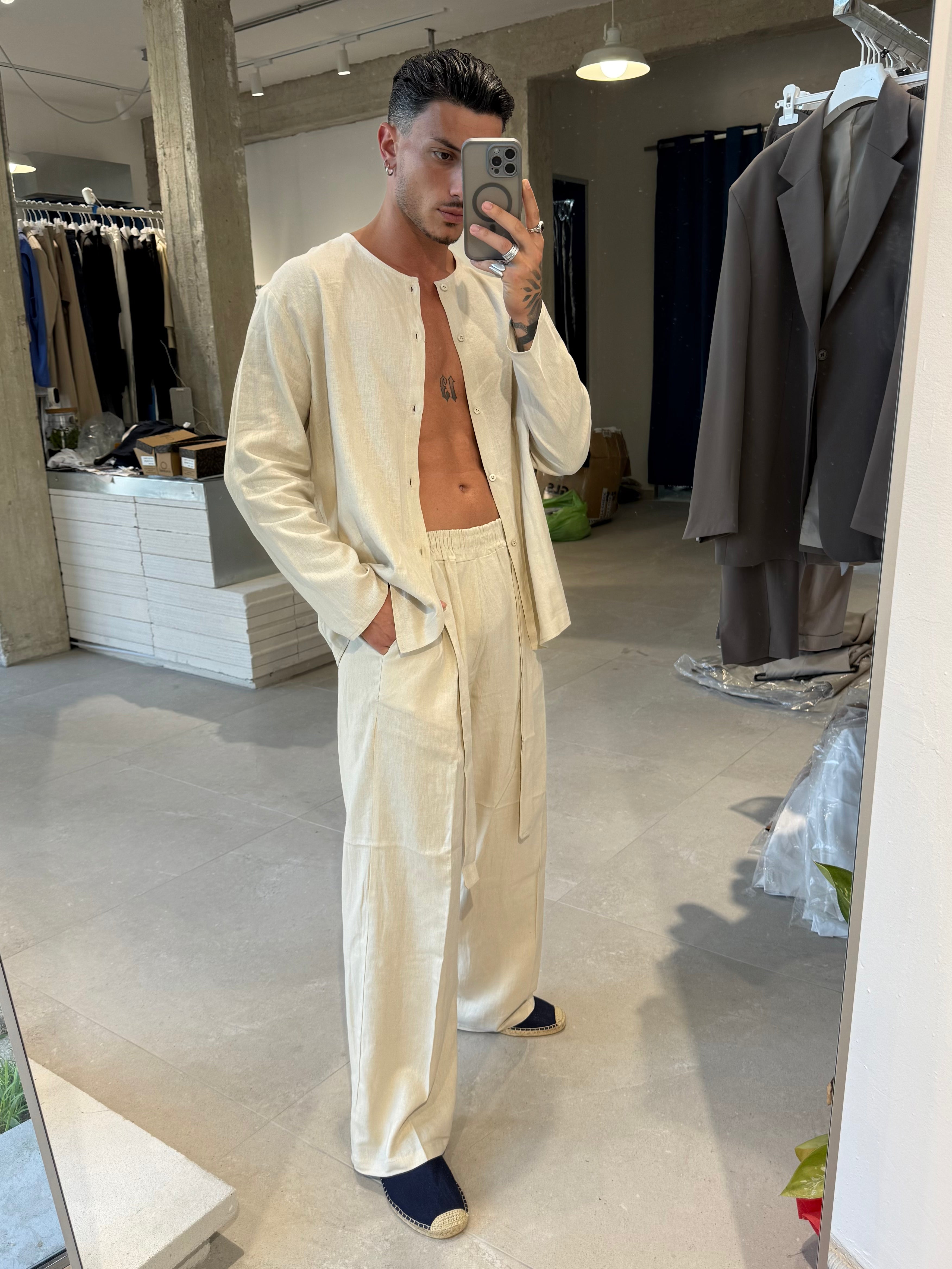 COMPLETO LINO LOOSE FIT