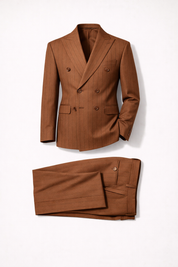 ABITO DOPPIO PETTO GESSATO