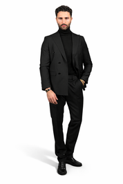 ABITO DOPPIO PETTO BLACK