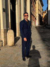ABITO DOPPIO PETTO BLU NOTTE