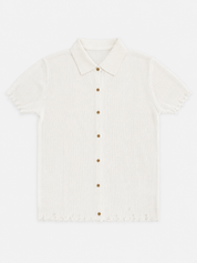 POLO CARDIGAN RAW