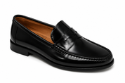 MOCASSINI LOAFER NERO LUCIDO