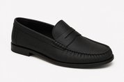 MOCASSINI LOAFER NERO OPACO