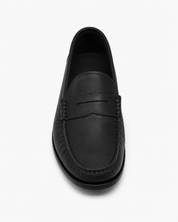 MOCASSINI LOAFER NERO OPACO