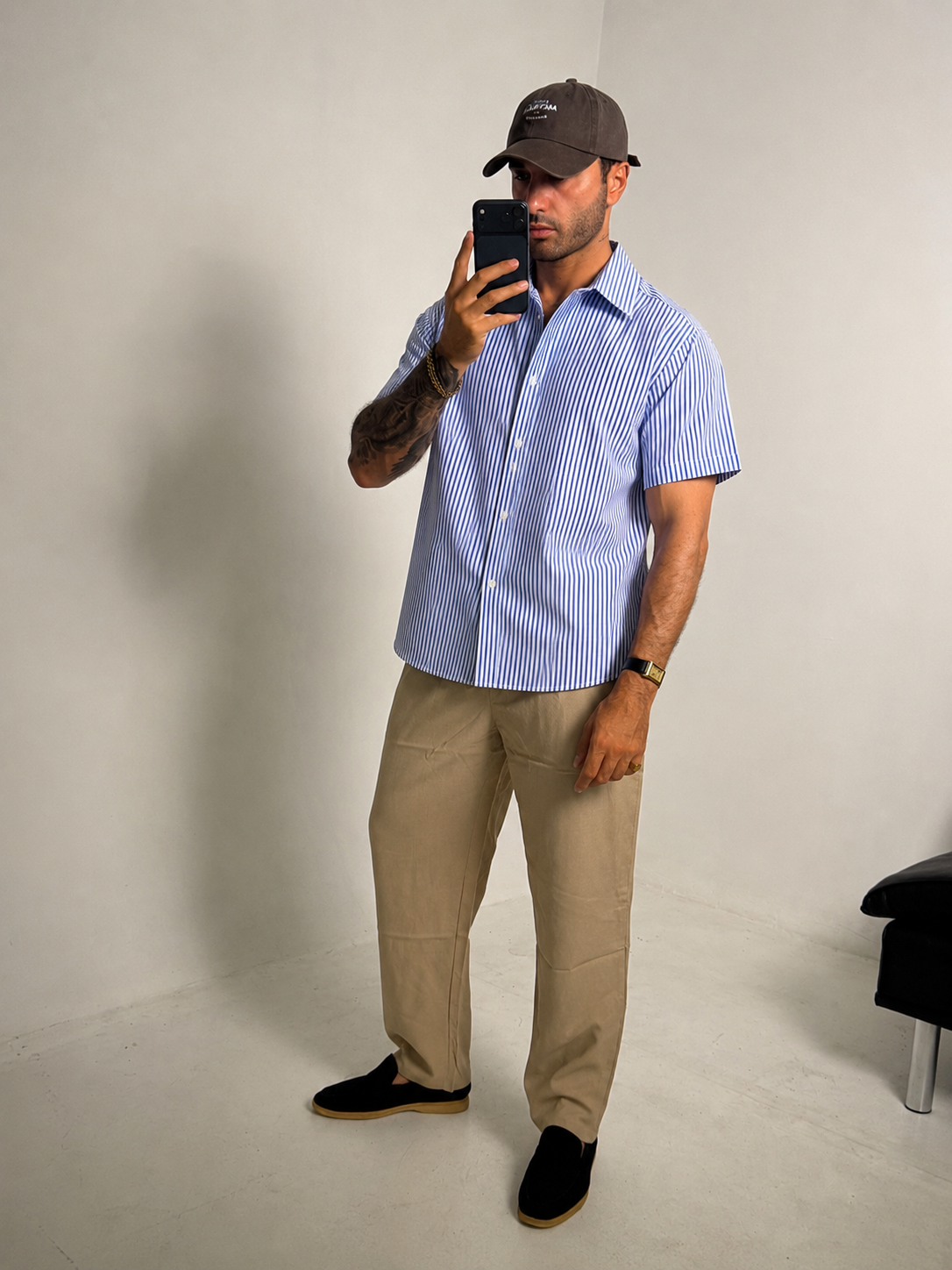 CAMICIA MEZZA MANICA BACCHETTINA SUMMER
