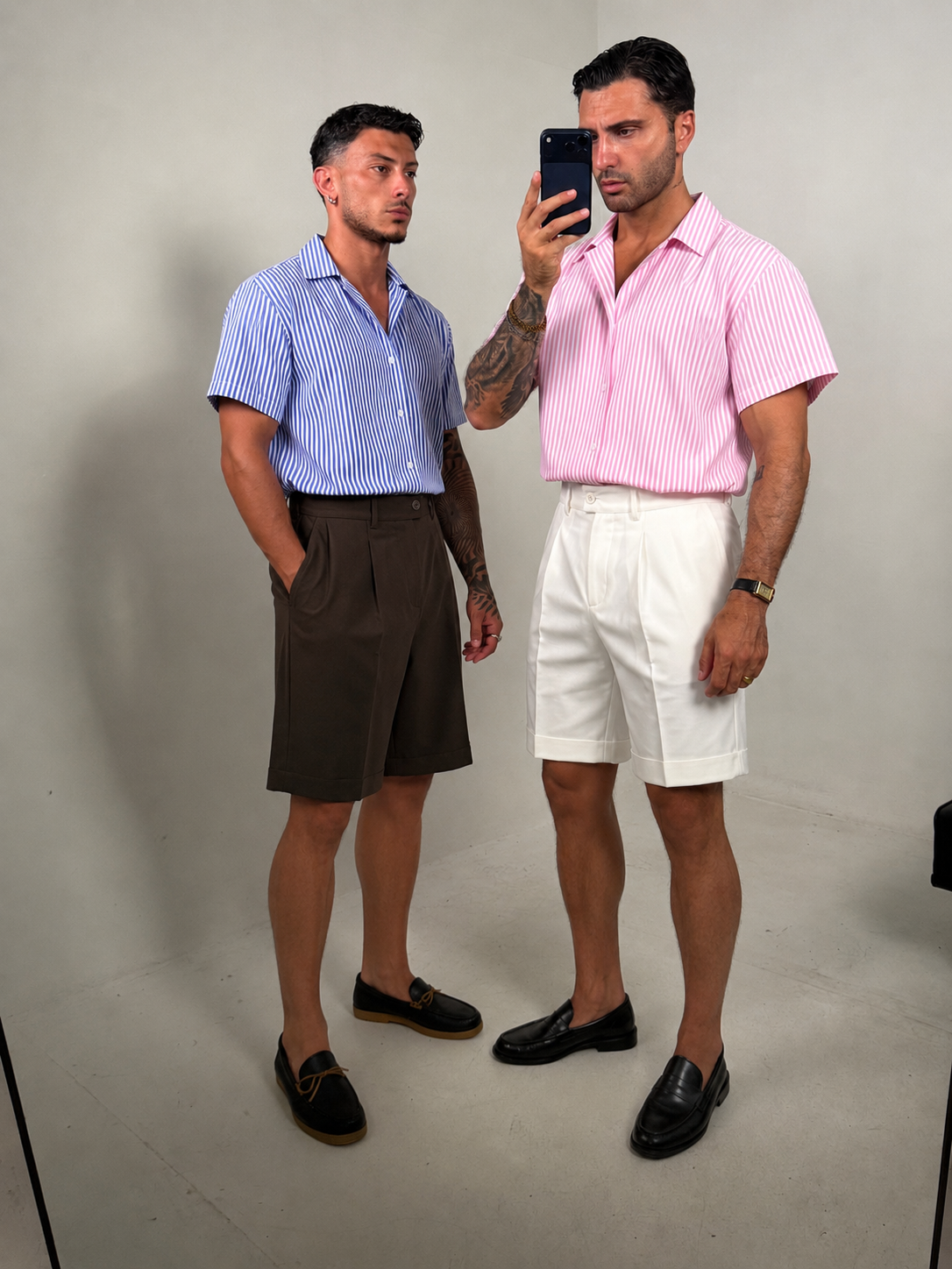 CAMICIA MEZZA MANICA BACCHETTINA SUMMER