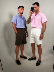 CAMICIA MEZZA MANICA BACCHETTINA SUMMER
