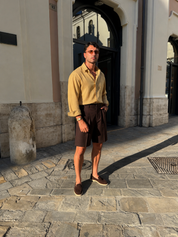 BERMUDA CLASSIC FIT LINO