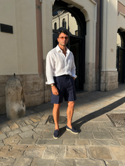 BERMUDA CLASSIC FIT LINO