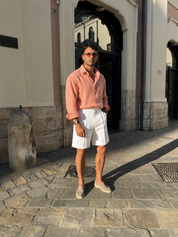 BERMUDA CLASSIC FIT LINO