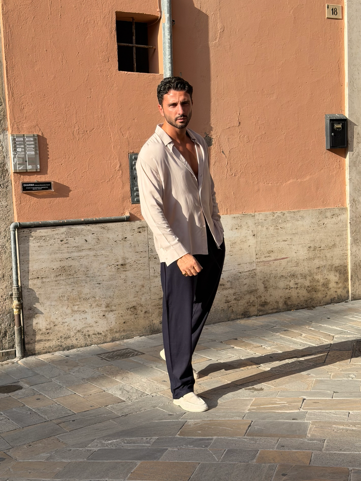 PANTALACCIO ELEGANT LINO