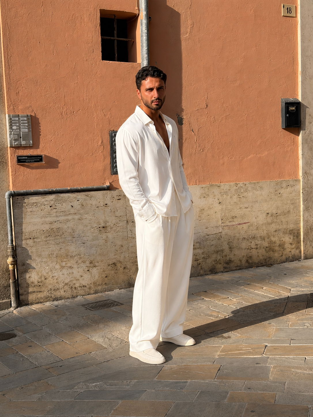 PANTALACCIO ELEGANT LINO