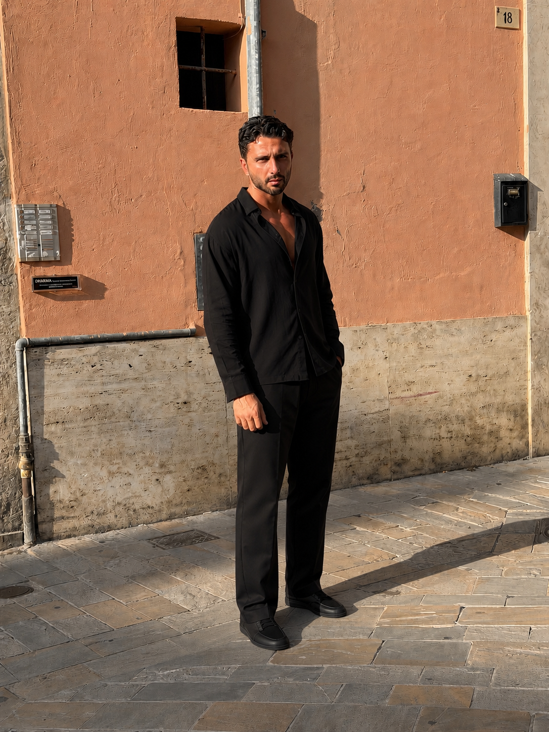 PANTALACCIO ELEGANT LINO
