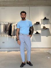 PANT CLASSIC FIT NEW GRIGIO