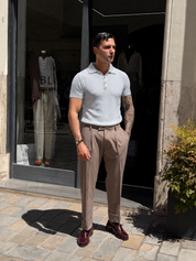 POLO FILO COTONE NATURAL
