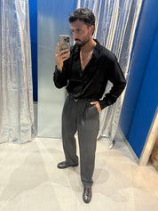 CAMICIA OVER VISCOSA