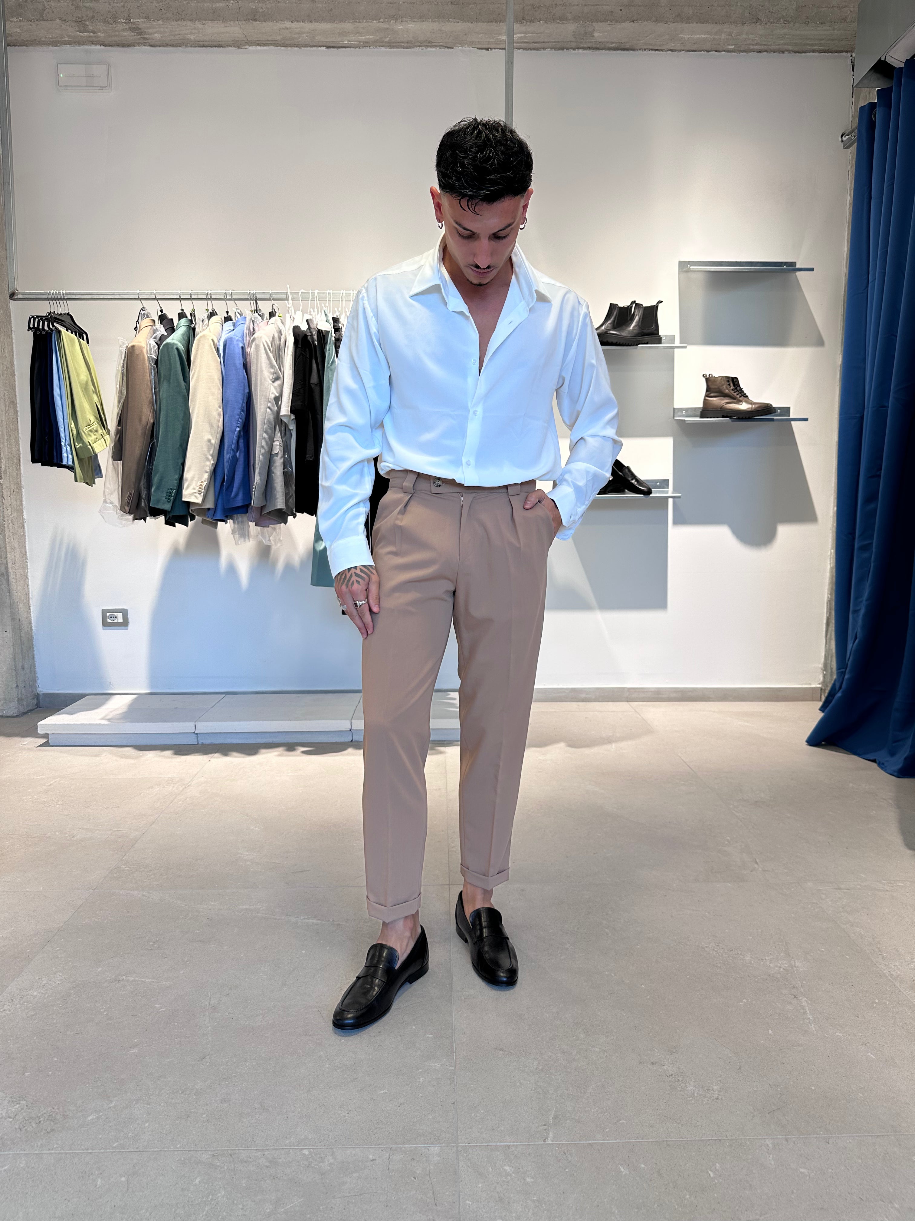 PANTA CAPRI CAMEL