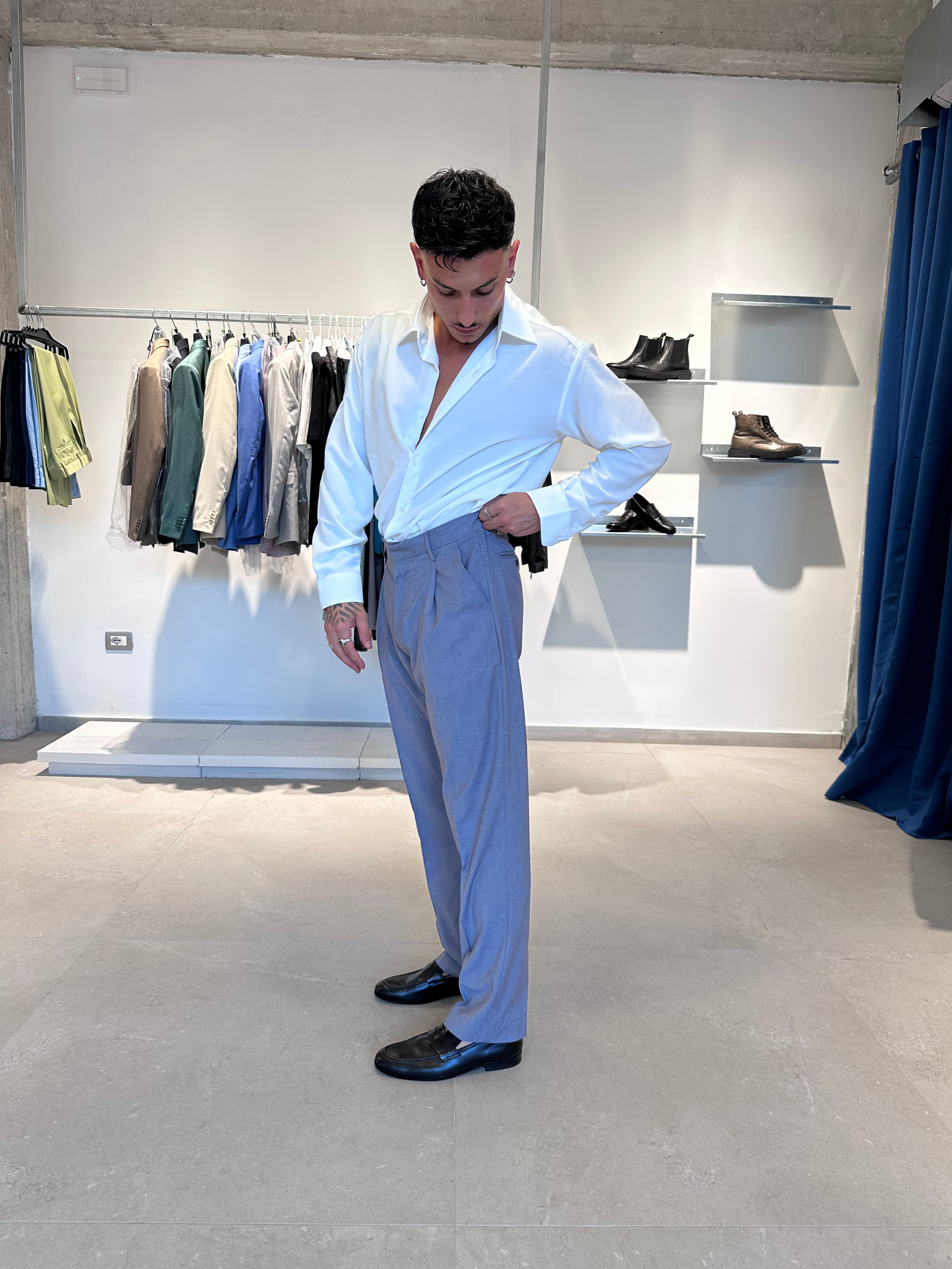 PANTA BELFORT GRIGIO CHIARO