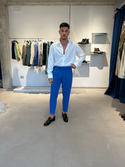 PANTA CAPRI COBALTO