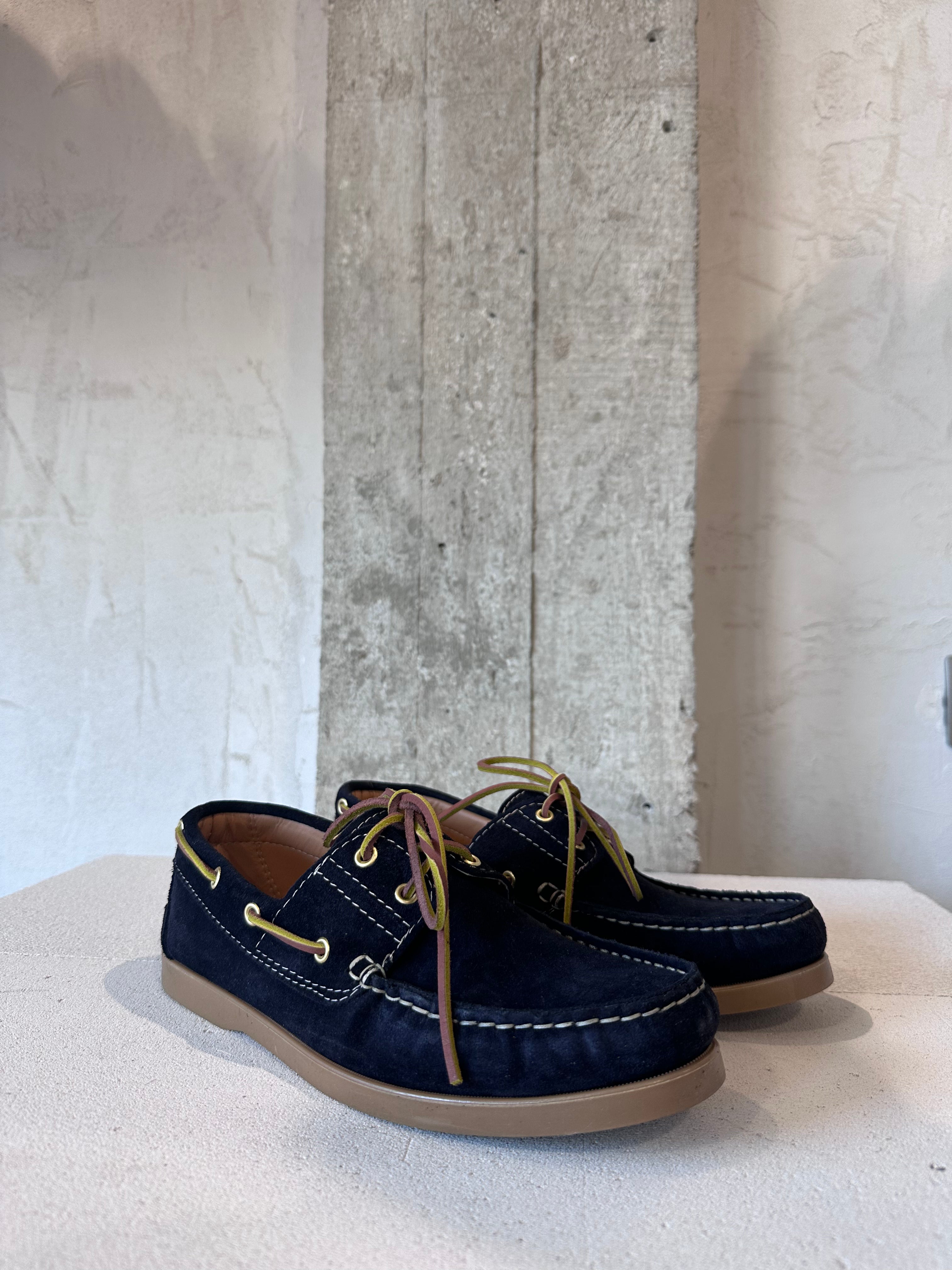 SCARPE DA BARCA CAMOSCIO