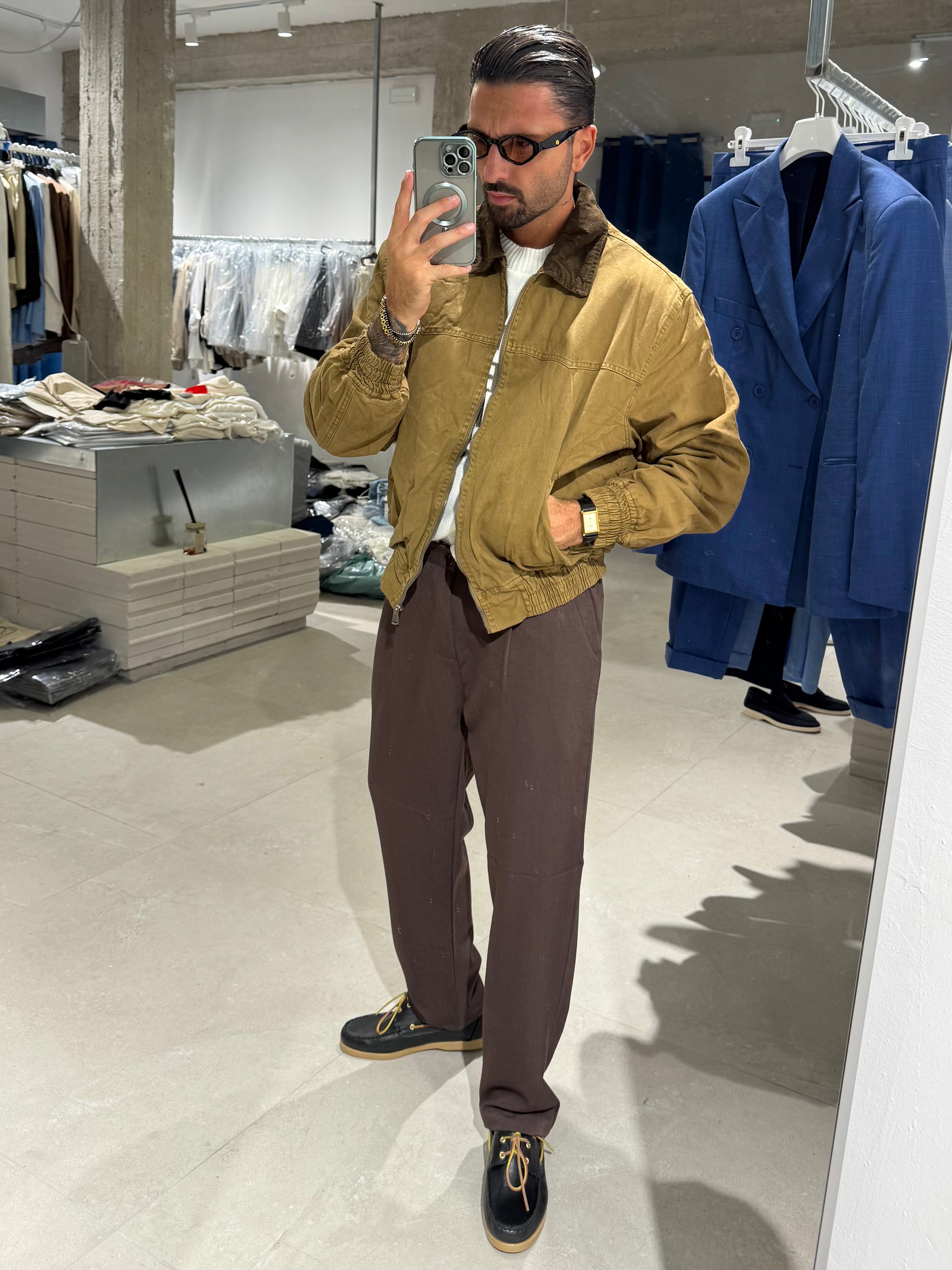 JACKET DENIM CORDUROY