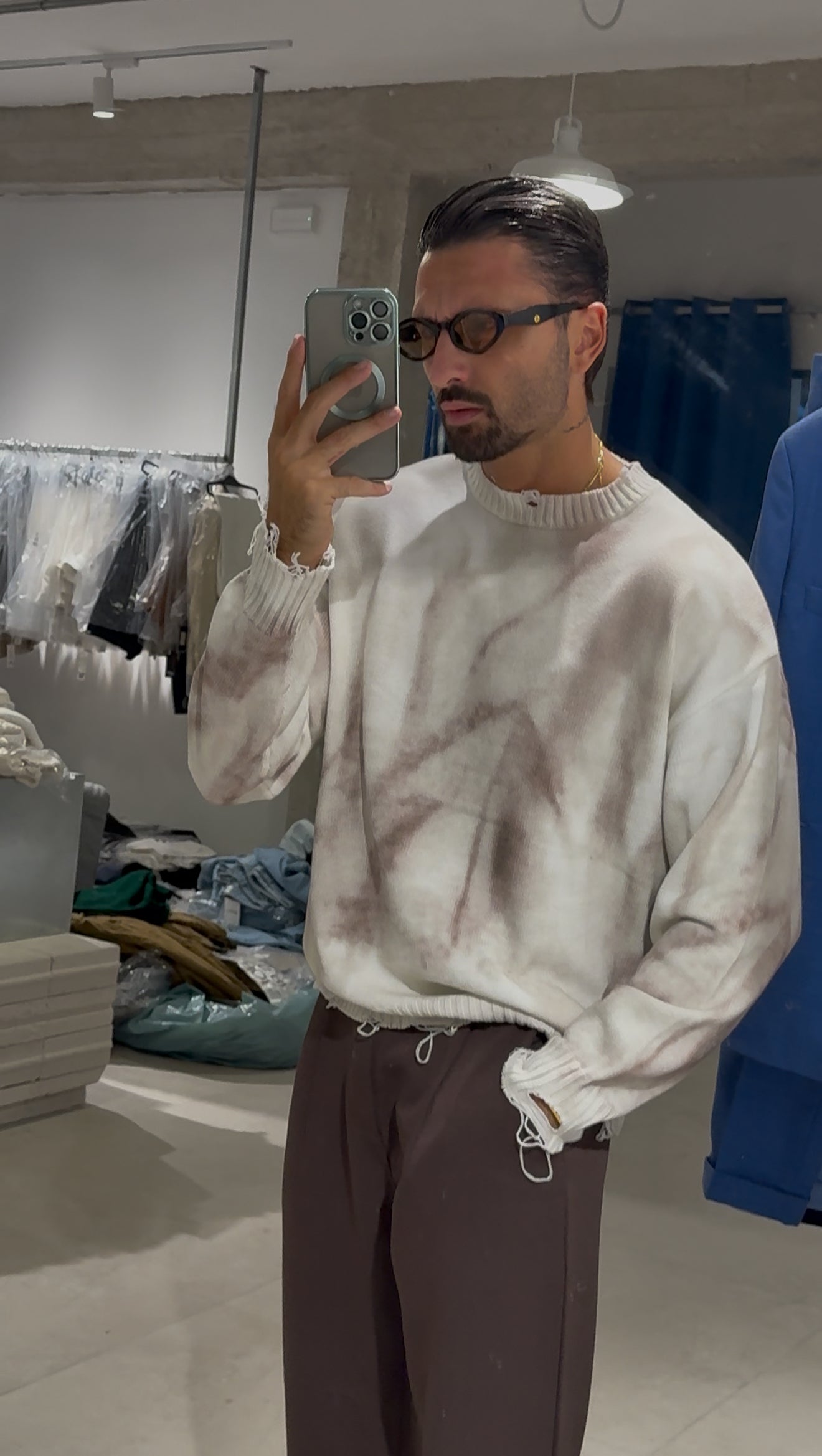 MAGLIA DESTROY TIE DYE