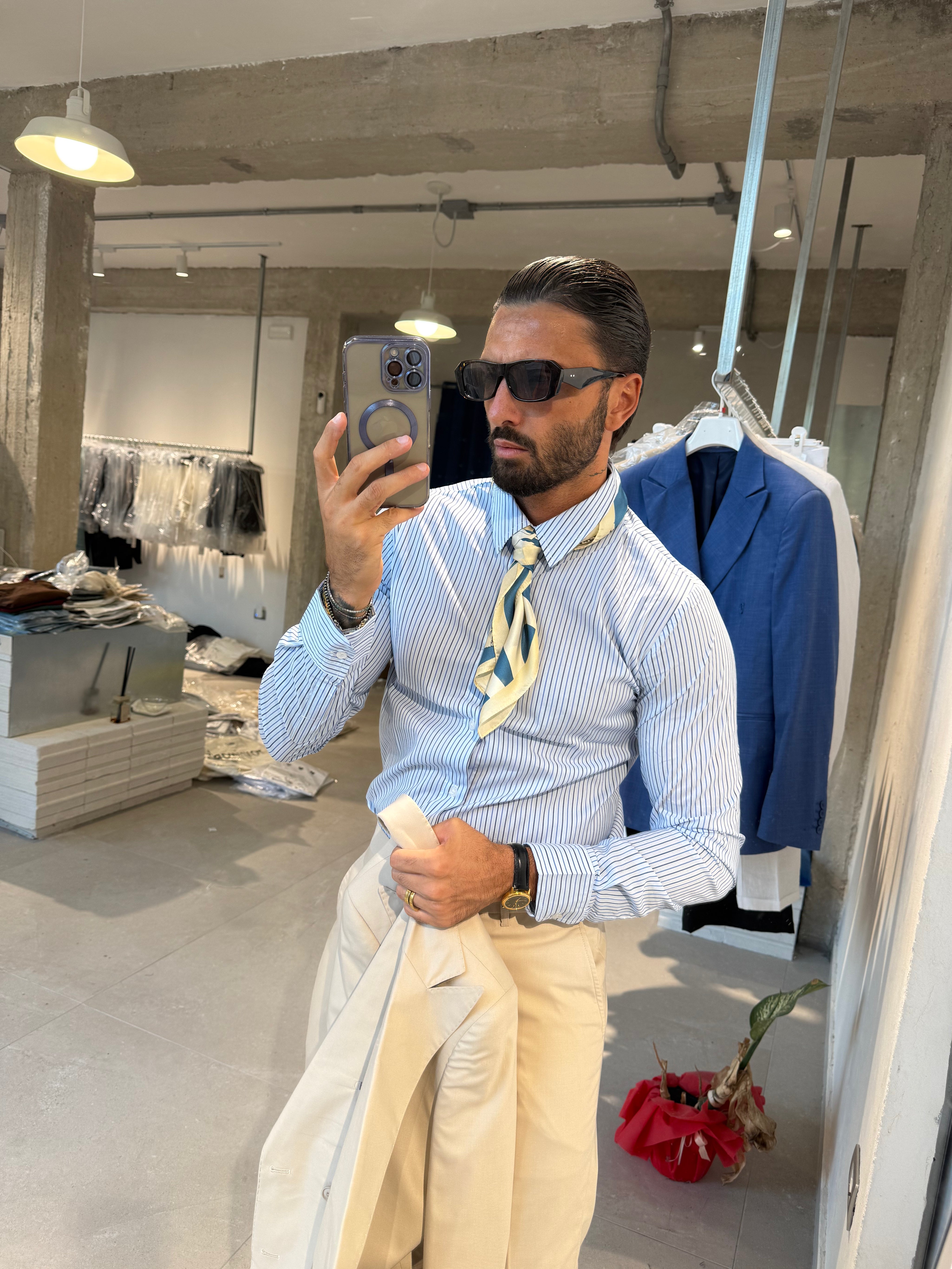 CAMICIA BACCHETTINA