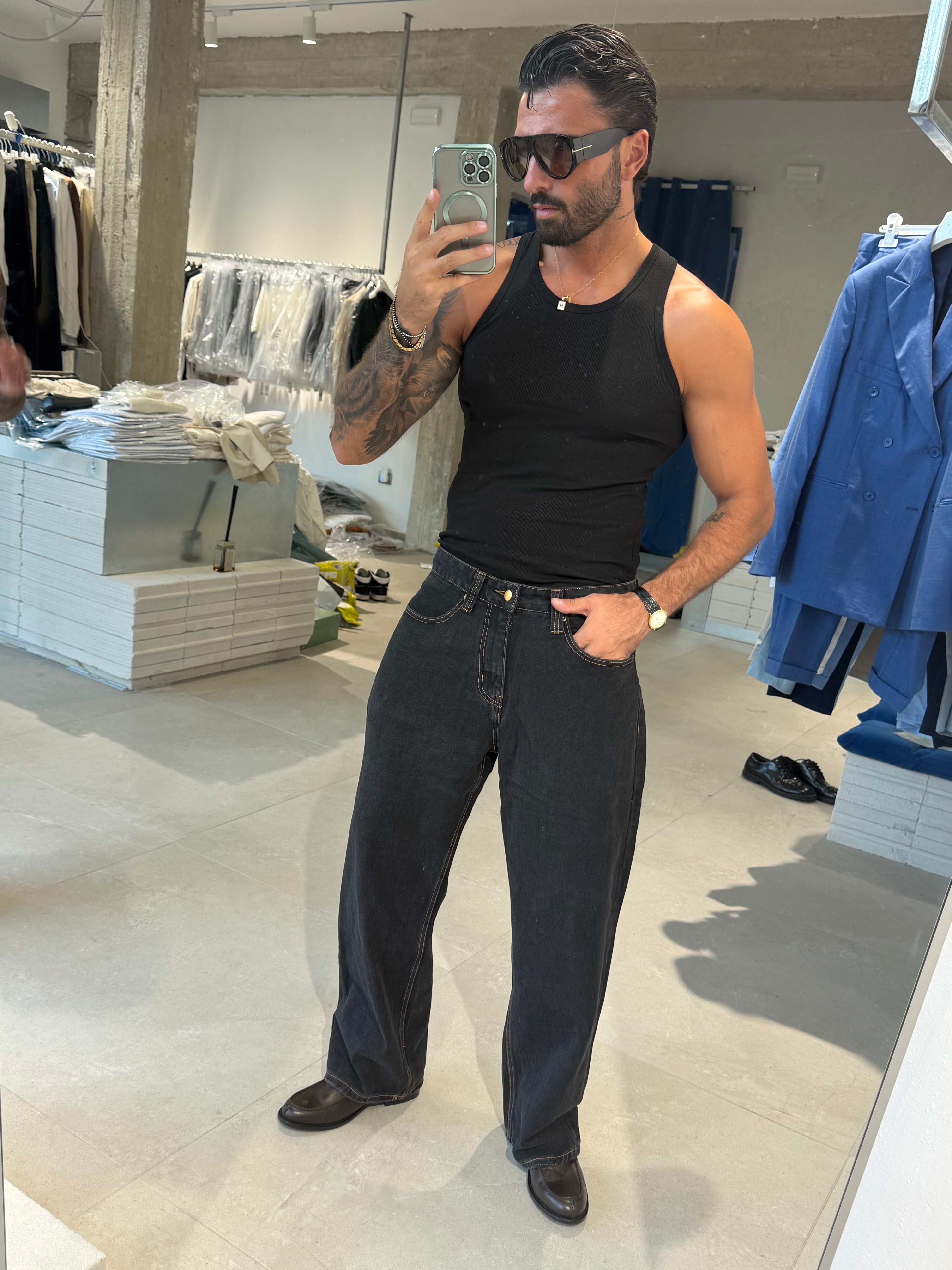DENIM OVER 5 TASCHE