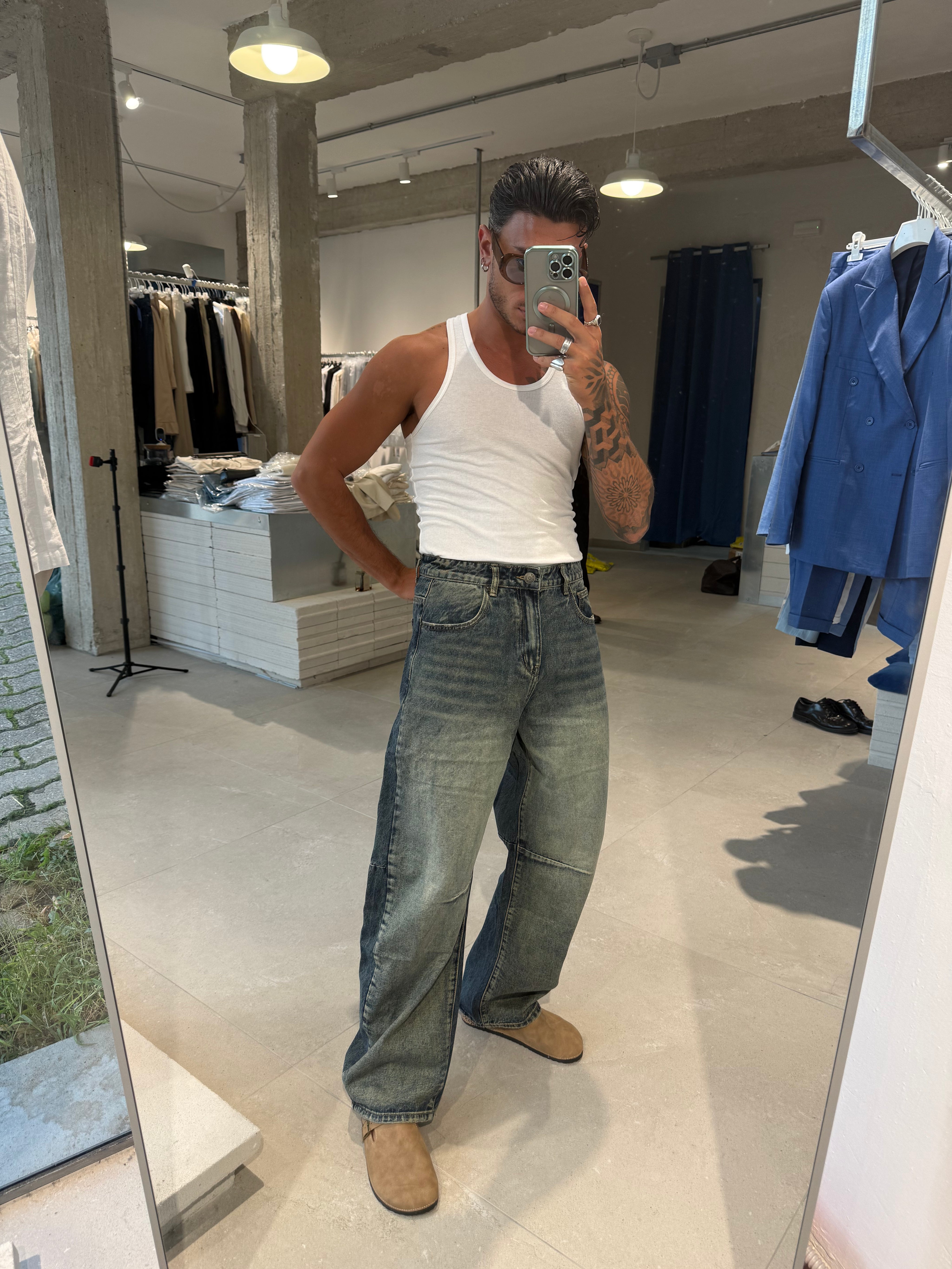 DENIM OVER GRIZ