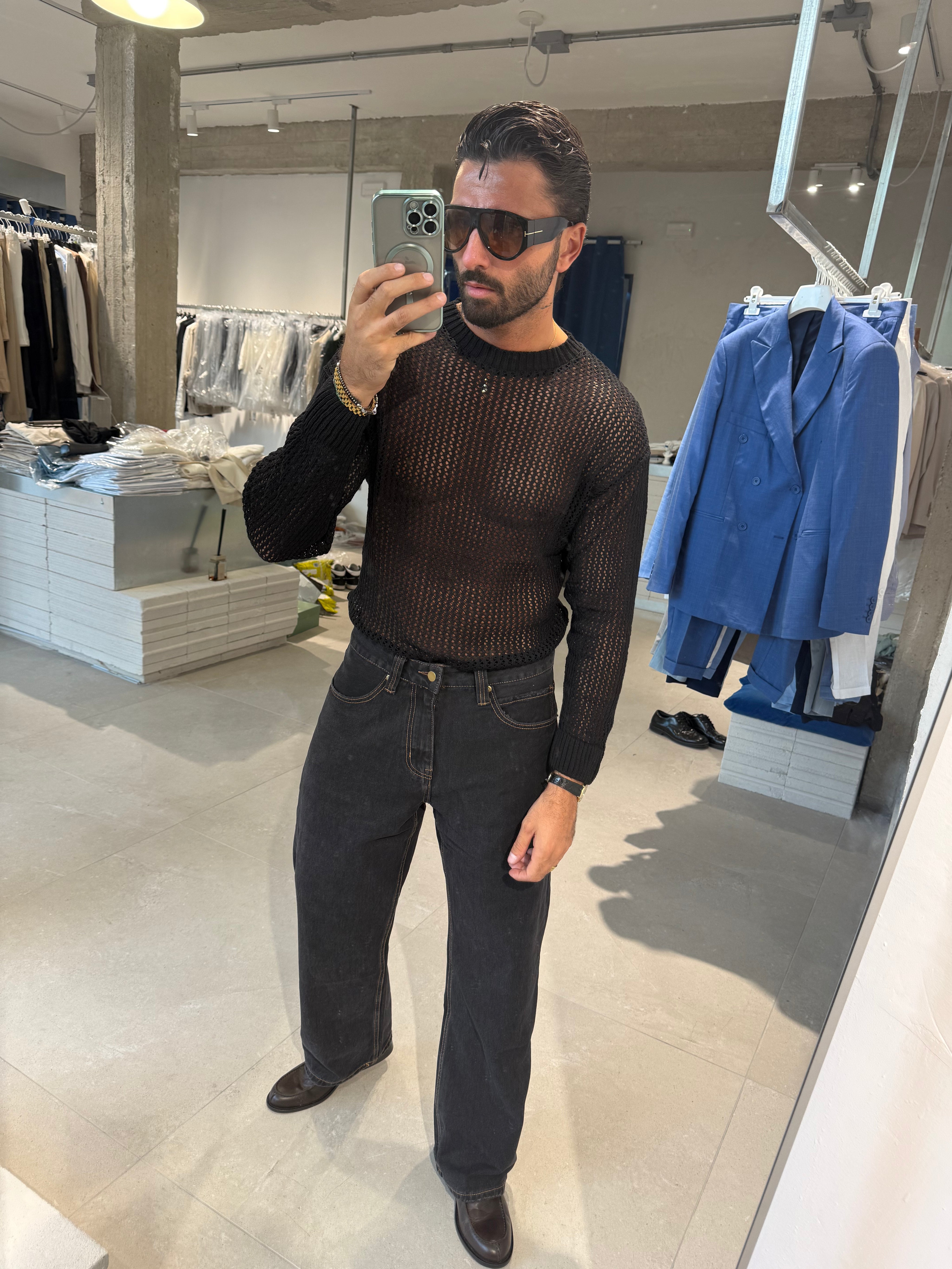 MAGLIA TRAFORATA VAULT