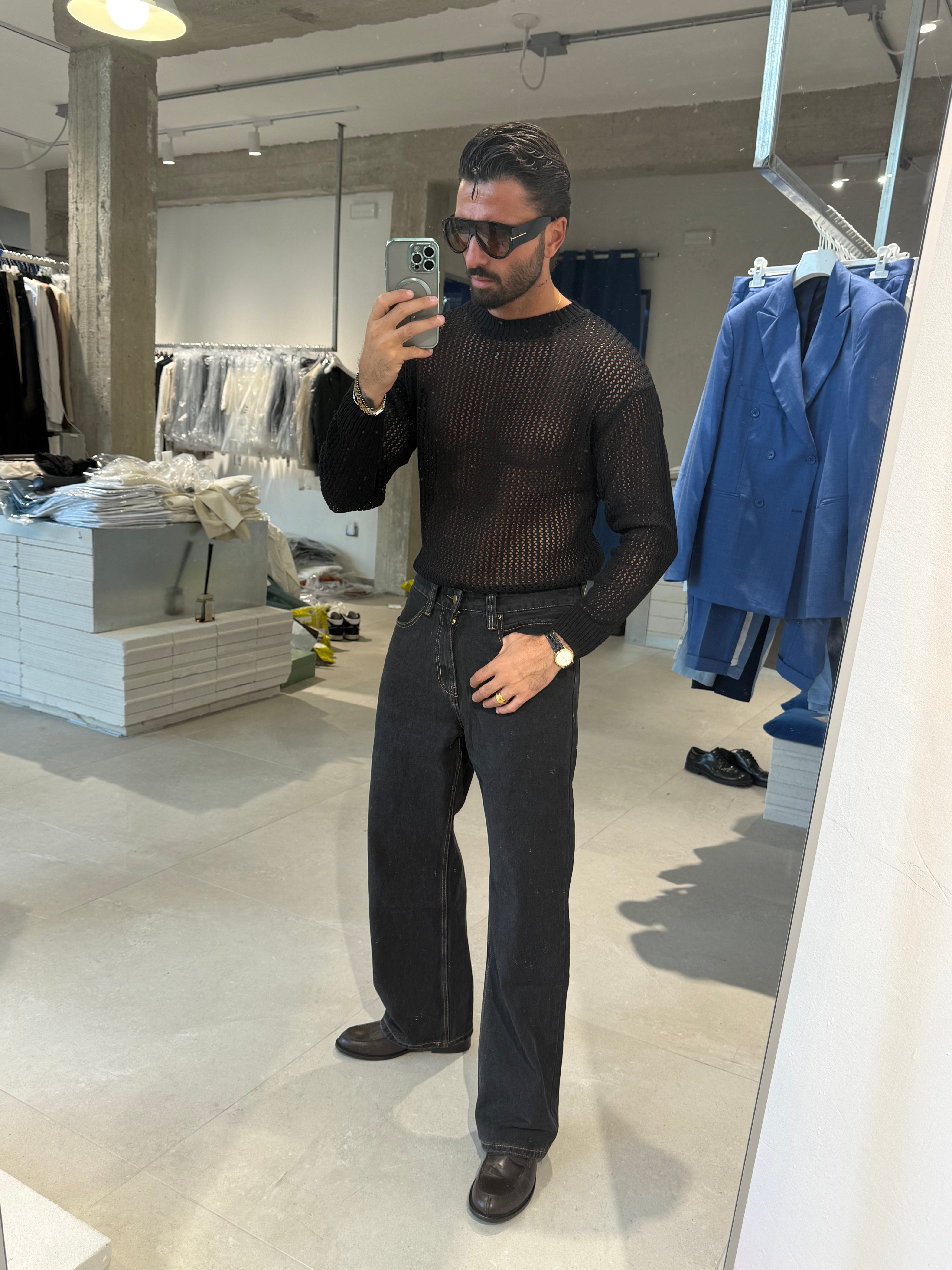 MAGLIA TRAFORATA VAULT