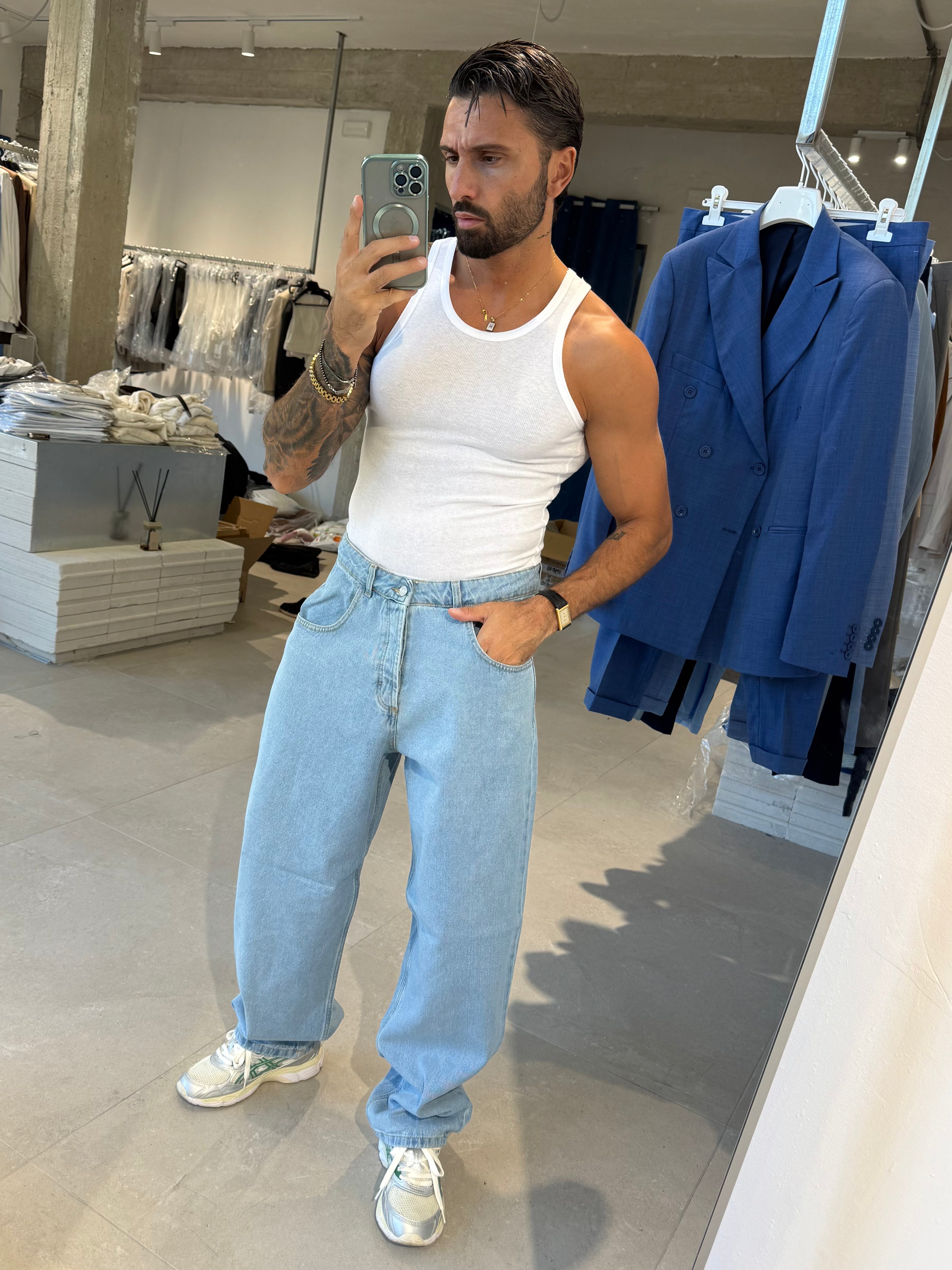 DENIM OVER SIZE