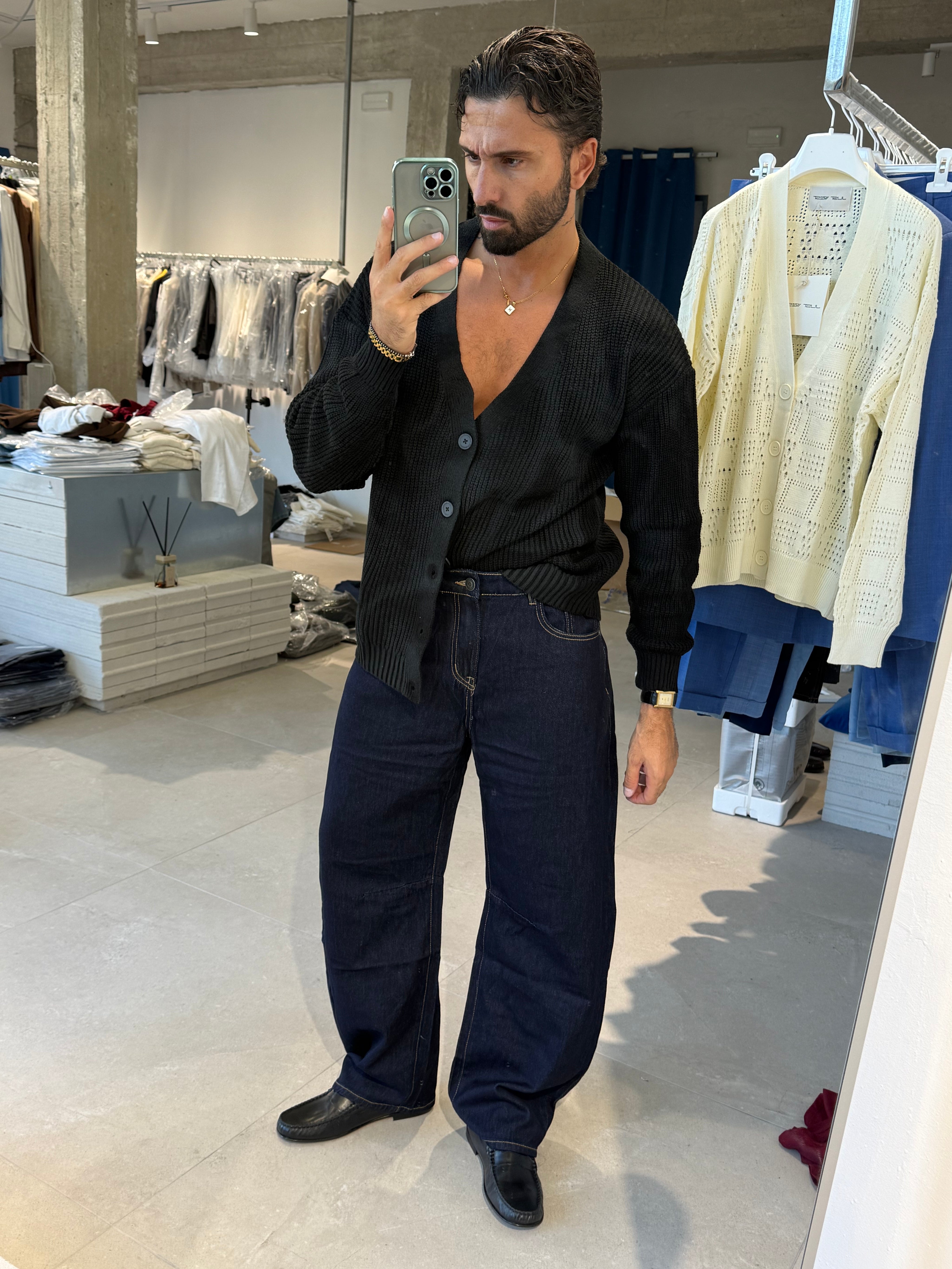 CARDIGAN FUMÈ