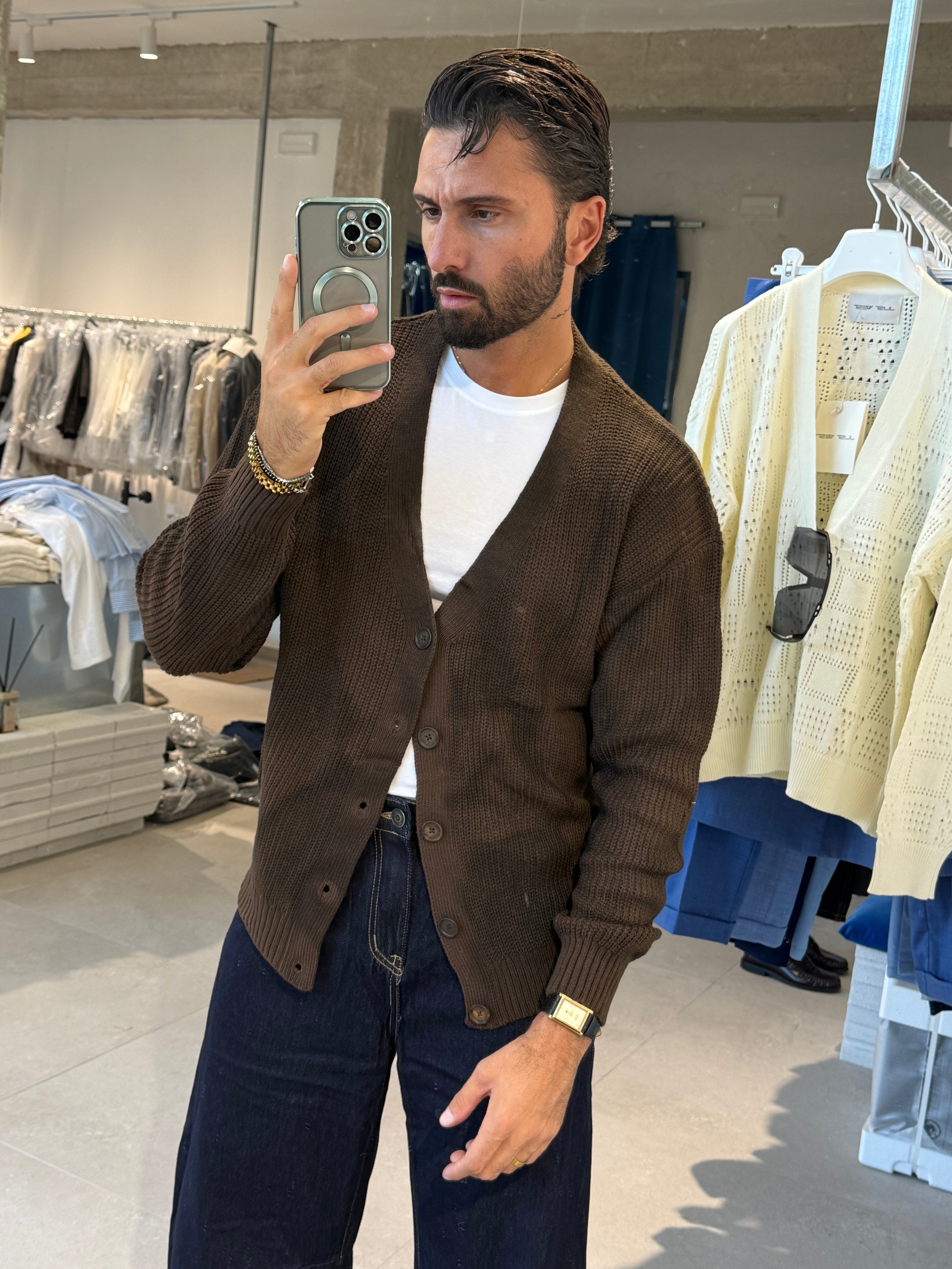 CARDIGAN FUMÈ