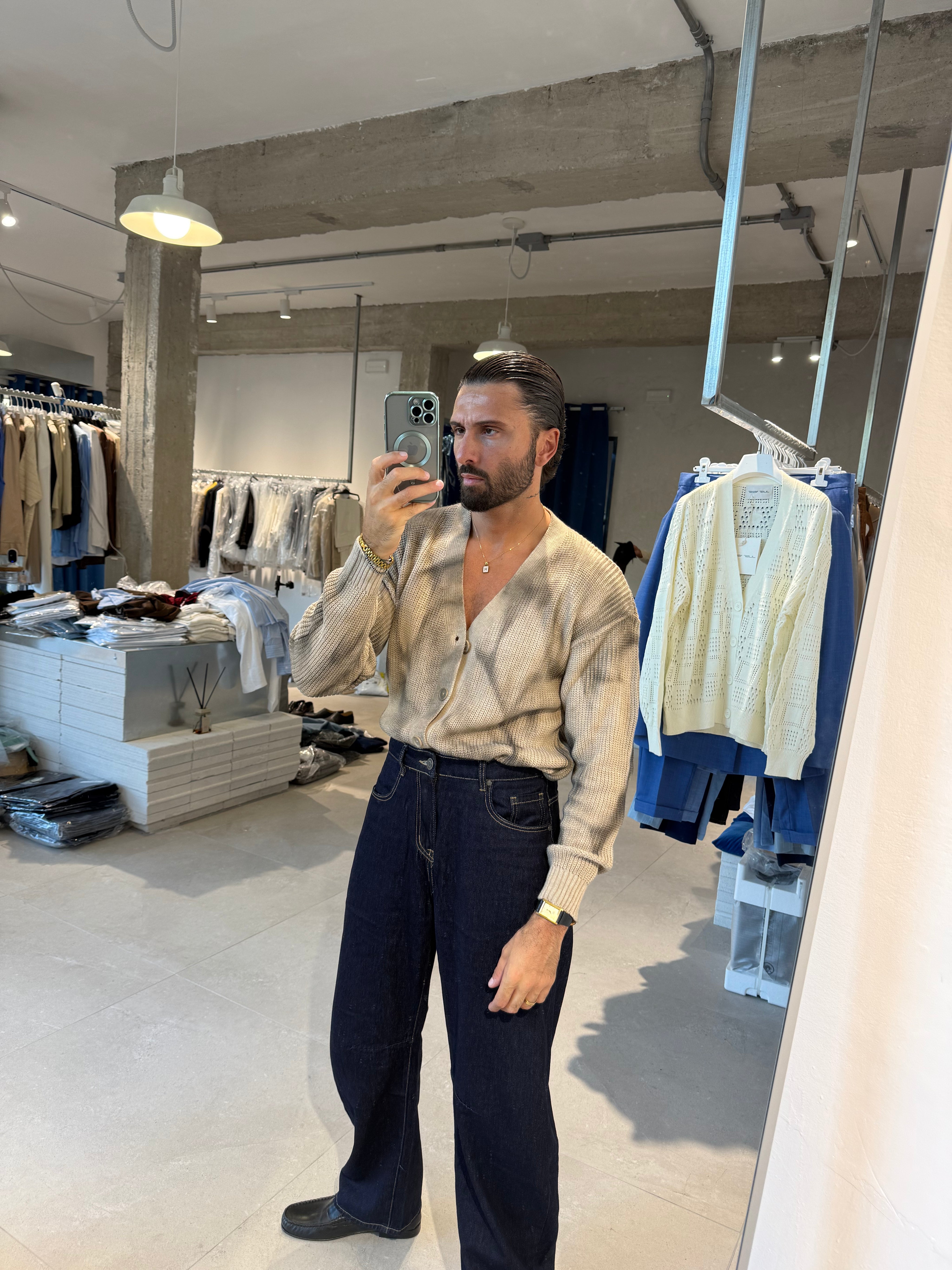 CARDIGAN FUMÈ