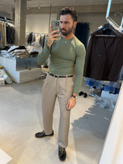 T-SHIRT FIT MANICA LUNGA