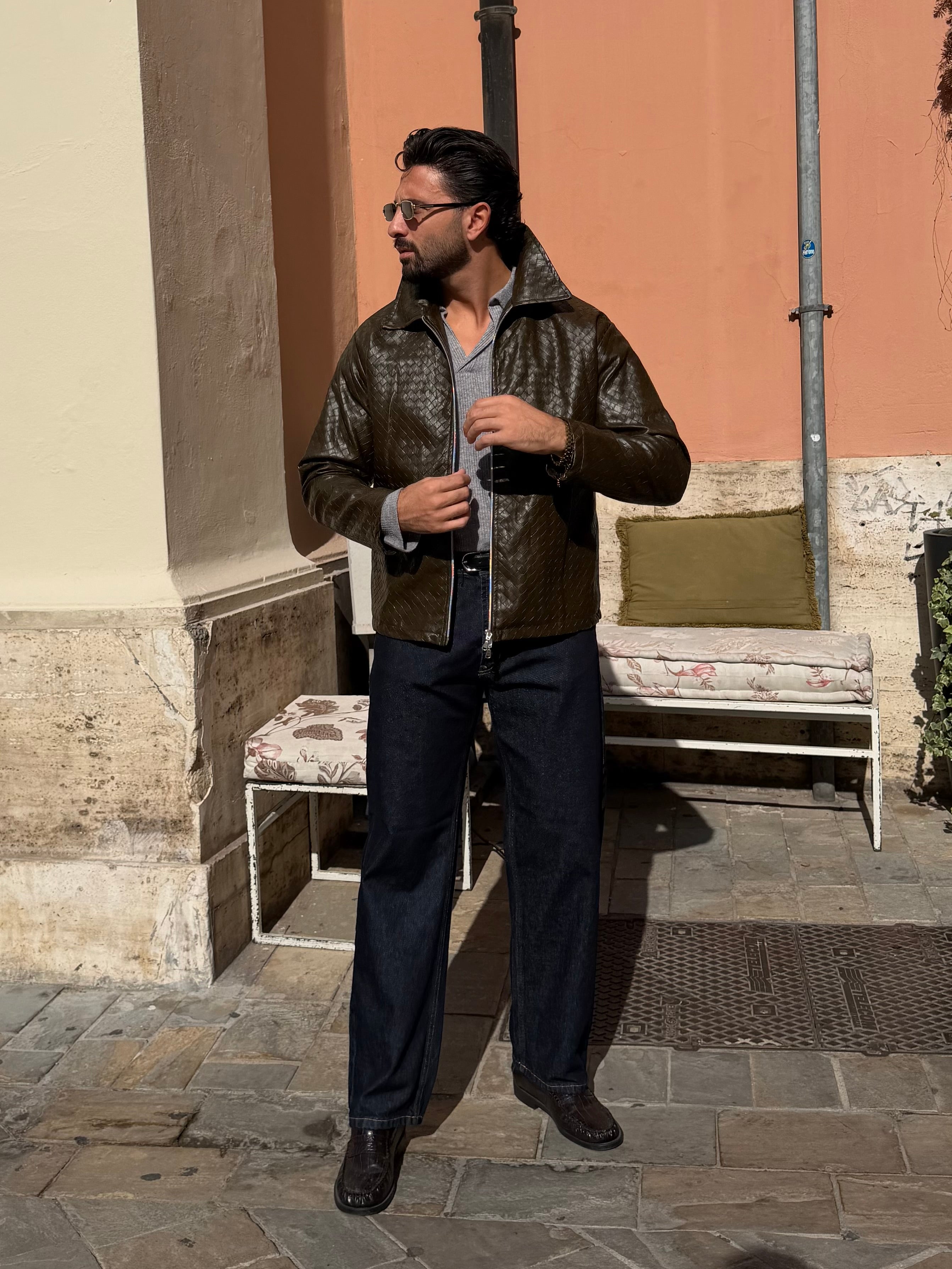JACKET ECO TRECCIA