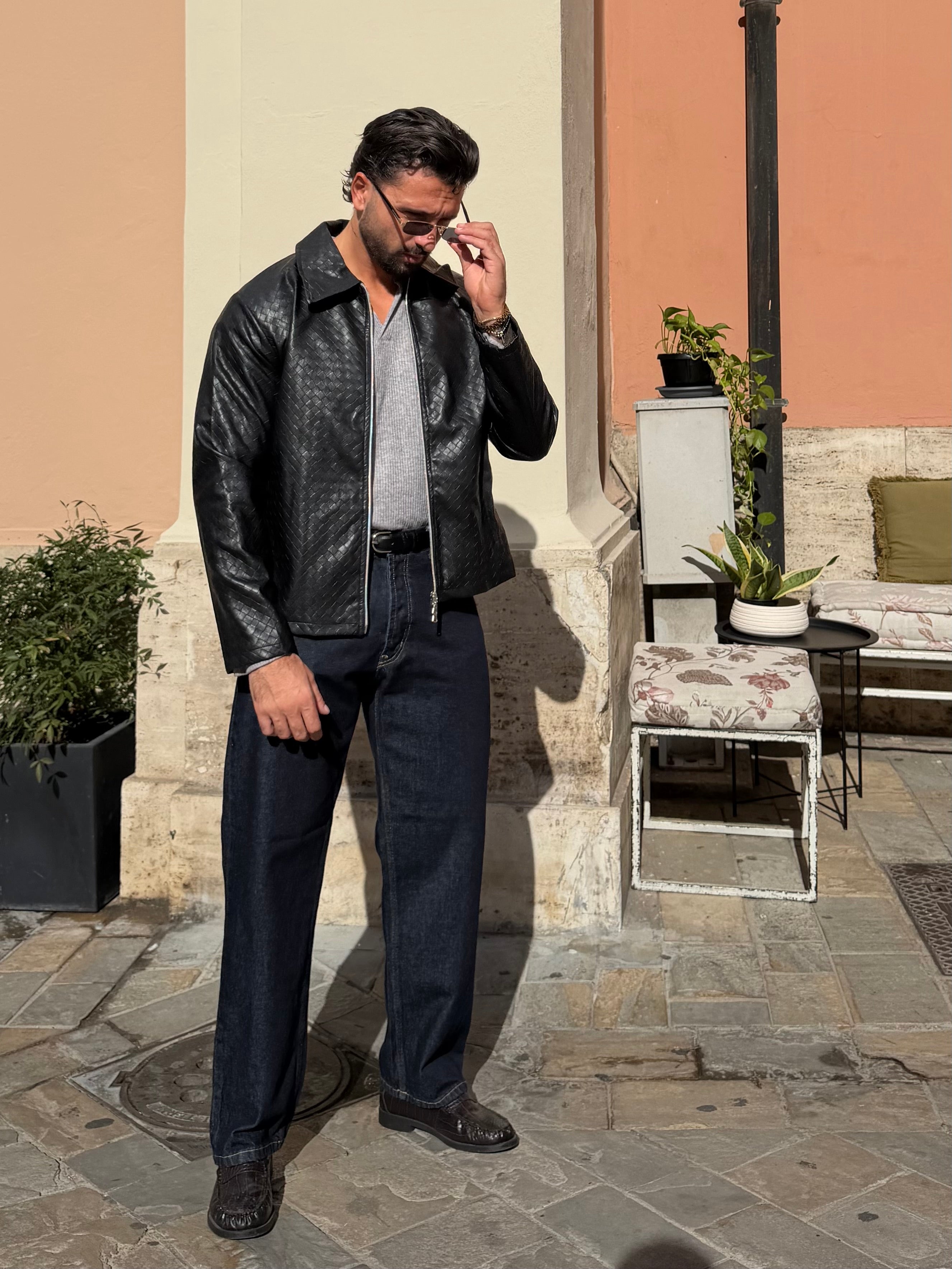 JACKET ECO TRECCIA