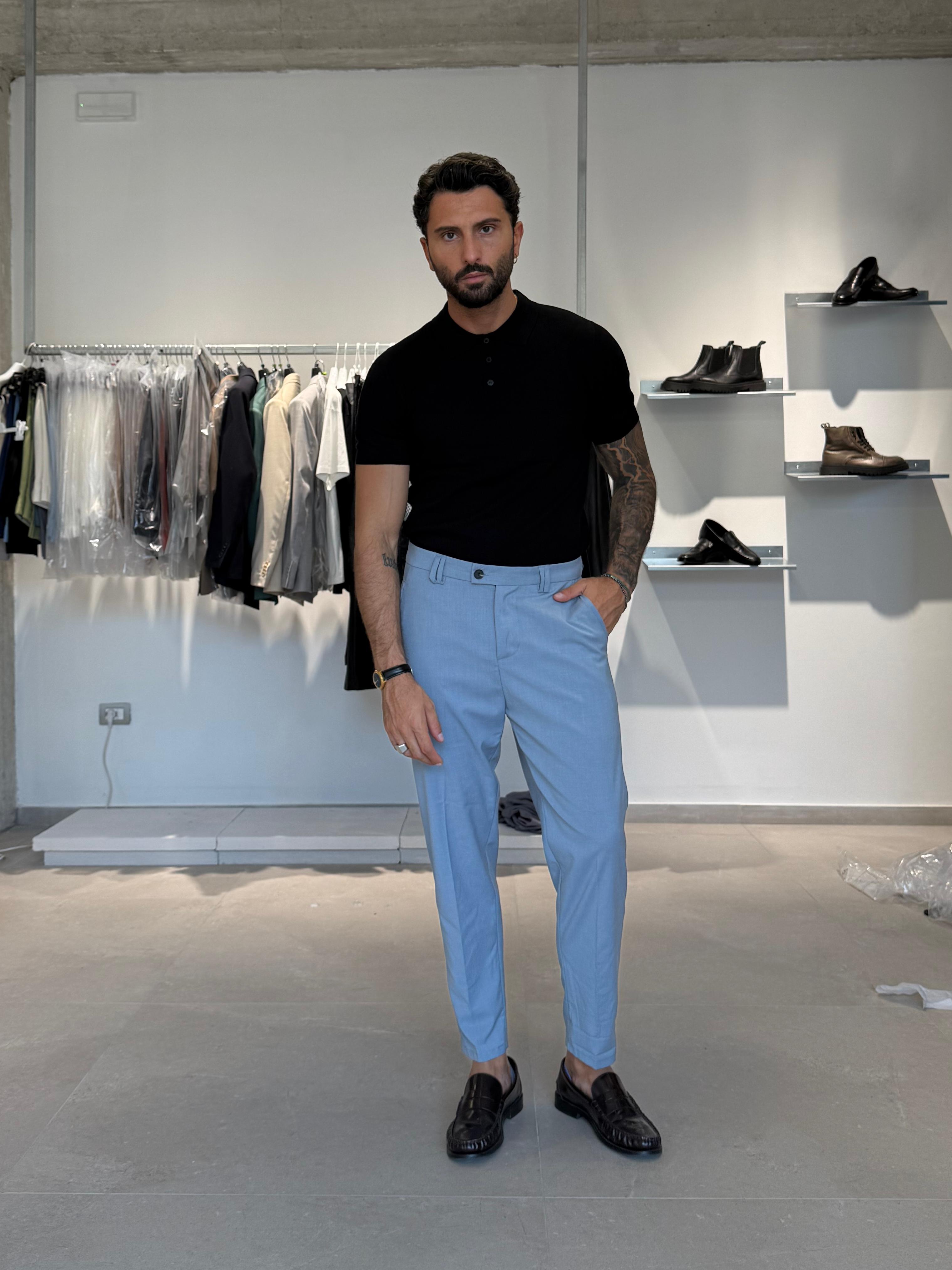 PANT CLASSIC FIT NEW POLVERE