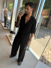 CAMICIA SCOLLO V VISCOSA